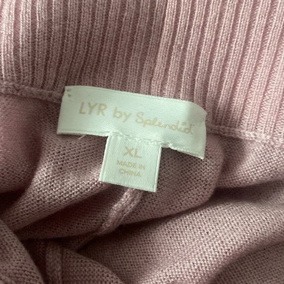 LYR by Splendid Lightweight LoopKnit LYR Sweaterpant NWT - Picture 5 of 7